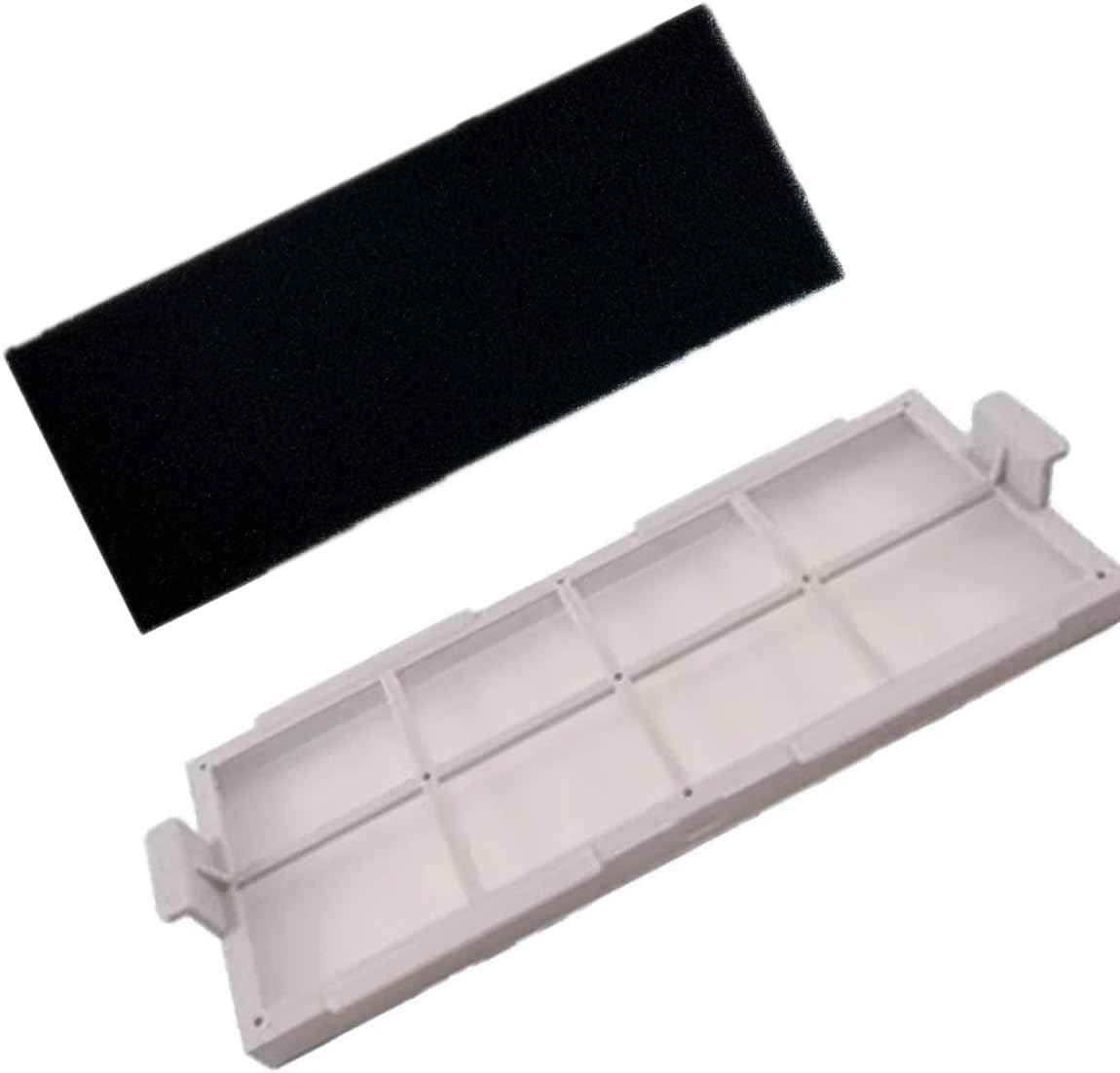 X-plorer Serie 75 Akıllı Süpürge Toz Hazne İçi Filtre Kapak Ve Sünger/Açık Gri - RG7675