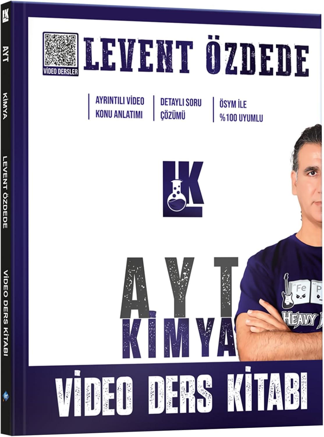 Levent Özdede İle AYT Kimya Video Ders Kitabı KR Akademi Yayınları