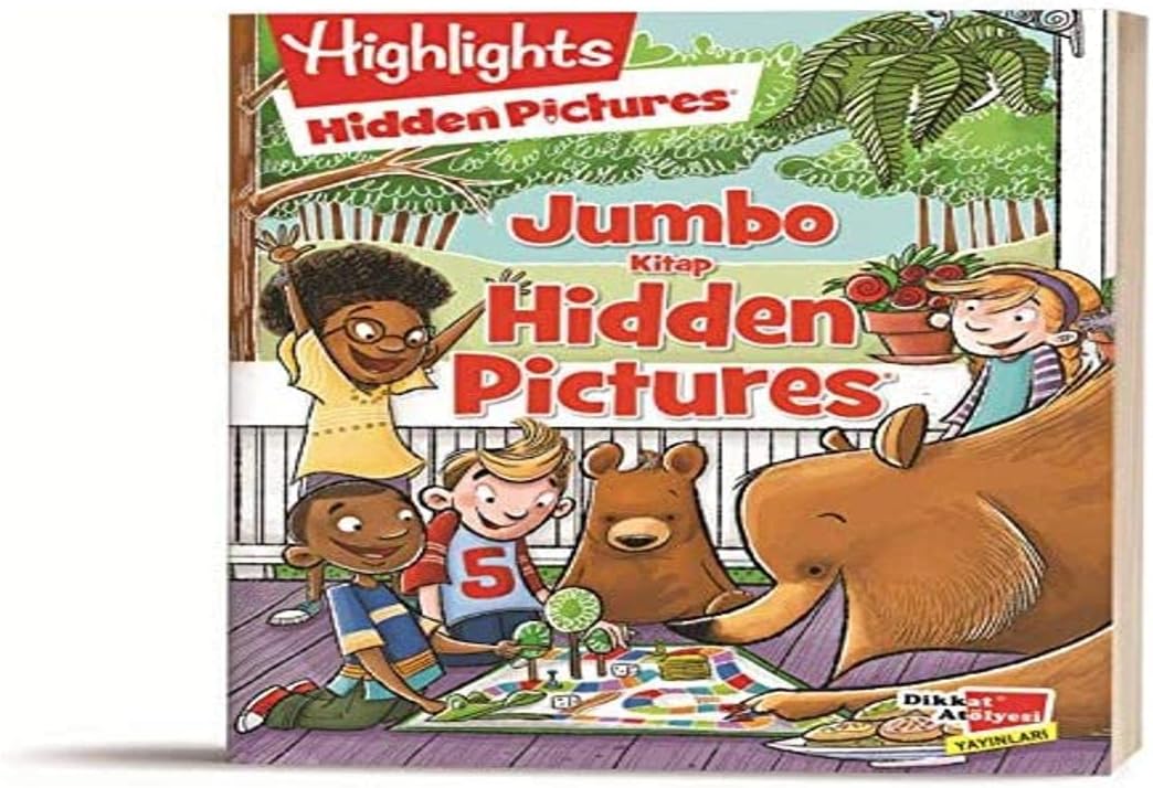 Highlights Jumbo Kitap Hidden Pictures Dikkat Geliştirme Serisi