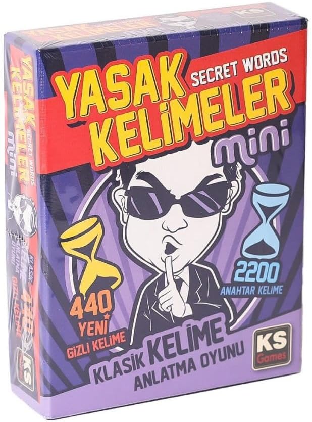 KS Puzzle 25115 Mini Yasak Kelimeler Oyunu -