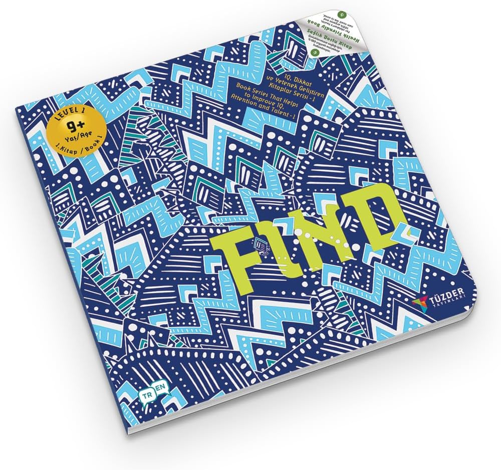 FIND 9+ Yaş / IQ, Dikkat ve Yetenek Geliştiren Kitaplar Serisi