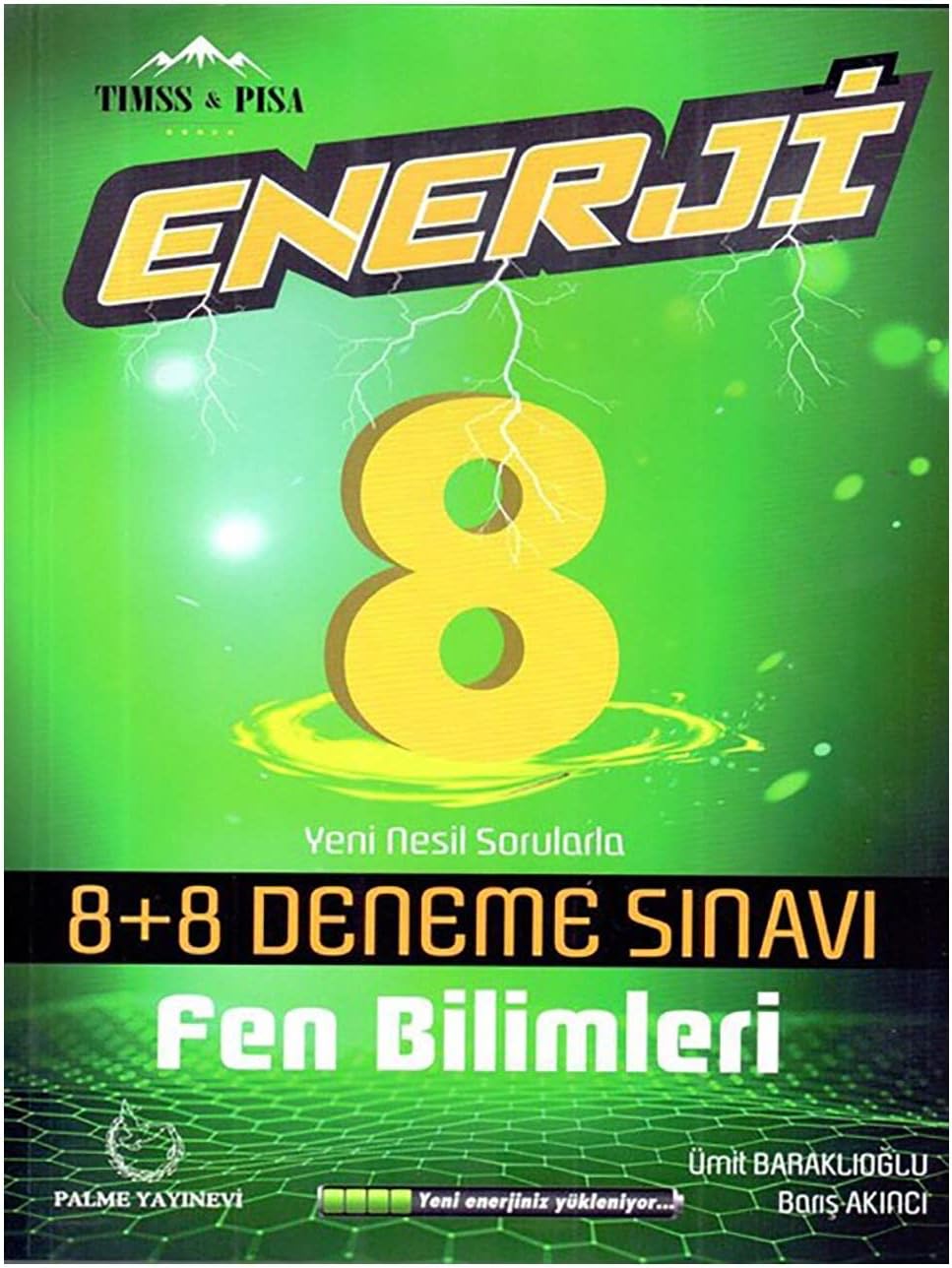 Palme Yayınları 8. Sınıf LGS Fen Bilimleri Enerji 8+8 Deneme Sınavı Palme