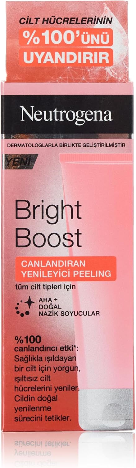 bright boost, ışıltı veren yenileyici peeling, 75ml